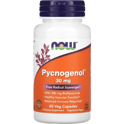 NOW Foods, Pycnogenol, 30 mg, 60 Veg Capsules