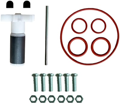 Dailygoods- Waterpomp E02 Reparatieset - Impeller/Transmissie - Afdichting/Ombouwkit - O-ringen - Compatibel met SaluSpa/Lay-Z-Spa - Pomp