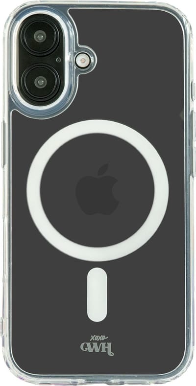 xoxo Wildhearts magnetisch siliconen hoesje geschikt voor iPhone 16 hoesje - Doorzichtig TPU materiaal - Kwalitatieve backcover - Sterk materiaal - Transparant