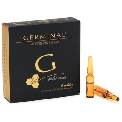 Ampullen Germinal Directe Actie - GERMINAL - 5x1.5ml - Voor Volwassenen - Vrouw - Huidverzorging