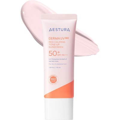 [AESTURA] Derma UV 365 Red Crème Solaire Tonifiante Apaisante SPF 50+ PA++++ 40 ml white