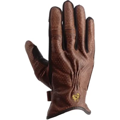 Leren motorhandschoenen voor de zomer Helstons Condor Air Evo