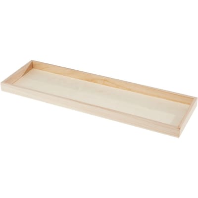 Trayschaal, hout