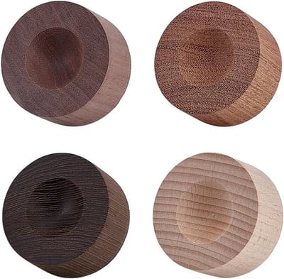 4 Kleuren Houten Essentiële Olie Diffuser - Aromatherapie Diffuser voor Thuis, Slaapkamer, Kantoor en Auto, Ideaal voor Yoga en Ontspanning