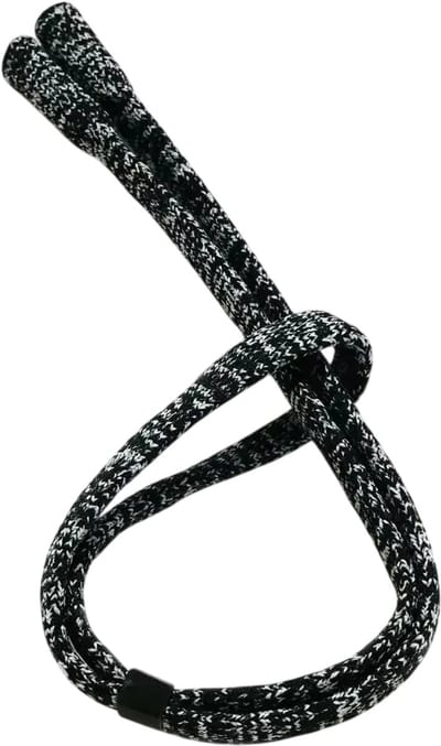 Antislip Brillenkoord – Elastische Zonnebril- en Correctiebrillen Band voor Mannen & Vrouwen, Sport, Outdoor, Polyester, Zonnebrilkoord - Zwart en wit
