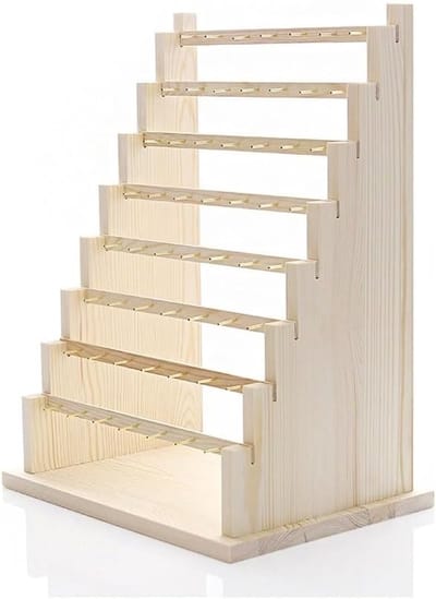 Sieraden Organisator Standaard - Oorbelrek Display - Sieraden Opbergen - Grote Capaciteit - 8 Verdiepingen