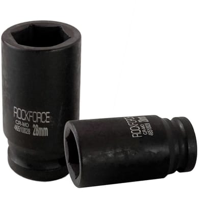 Rockforce RF-46510028 - Diepe Impact Socket - 3/4" 28 mm - CrMo Staal