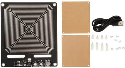 Wave Generator - Frequentie Apparaat - Ontspanning Bevorderen - Stabiele Signaal Synthese - 100x85x10mm - Zwart