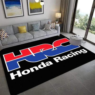 H-Honda tapijt bedrukt mode yogamat antislip tapijt slaapkamerdecoratie buitentapijt slaapkamer verjaardagscadeau 160*230cm