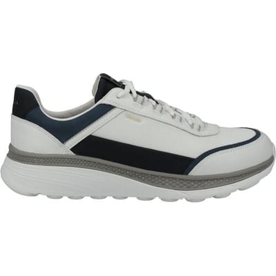 GEOX SPHERICA ACTIF X1 HEREN Sneakers - WIT/MARINEBLAUW - Maat 41
