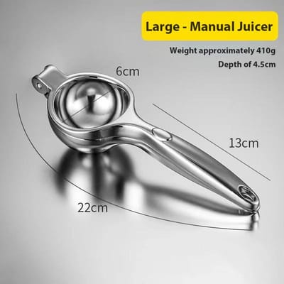 Roestvrij Staal Huishoudelijk Fruit Citroen Handmatige Juicer Citrus Sinaasappel Handpers Machine Duurzaam Keukengereedschap