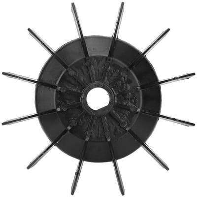Golden crown - Luchtcompressor ventilatorblad - V-type ventilatorblad - Duurzaam kunststof - 24 mm boring diameter - Hoge stabiliteit - Geschikt voor lu...