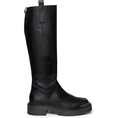 Steve Madden Constance Boots Black Leather Größe: 38 | Stiefel Outlet | Damen | Schwarz