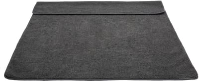 Wollen Deken 140x200 cm | Luxe Merino Wol OnceDoce® |100% Zuivere Australische Wol – Premium Wollen Deken 450 g/m² | Woolmark® Certificaat | Wasbaar, Antiallergisch, Zacht & Warm - Antraciet