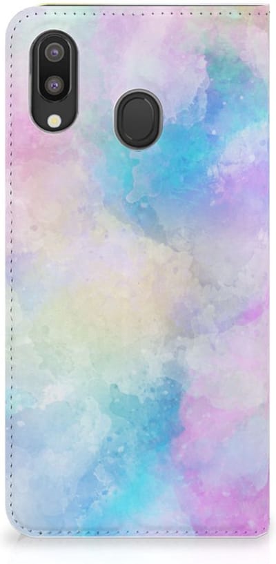 Bookcase Samsung Galaxy M20 Watercolor Light