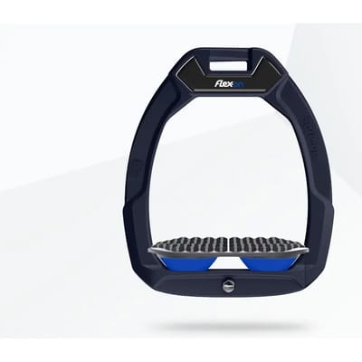 Veiligheidsstijgbeugels Endurance Blauw/Grijs/Blauw Flex-On Safe-On