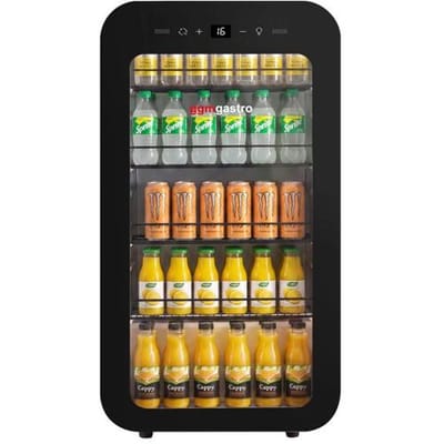 GGM Gastro Minibar-Kühlschrank - 450mm - 67 Liter - mit 1 Glastür