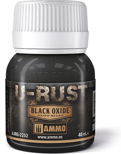 AMMO by Mig Jimenez Modelbouwdecoratie - MIG 2252 U-Rust Black Oxide - 40ml Effecten potje
