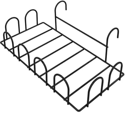 Balkon Droogrek - Multifunctioneel - Schoenen Droogrek - Vensterbank Droogrek - Kledinghanger - voor Zowel Binnen Als Buiten - Zwart