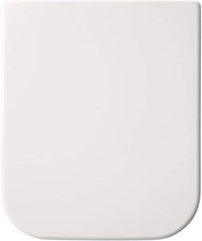 Toiletbril - Zitting - Badkamer Upgrade - Zachtsluitend Mechanisme - Vierkant - Wit