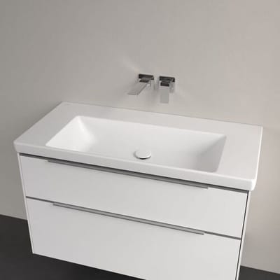Villeroy & Boch Subway 3.0 cabinet washbasin 100 cm, without tap hole, without overflow 4A70A301