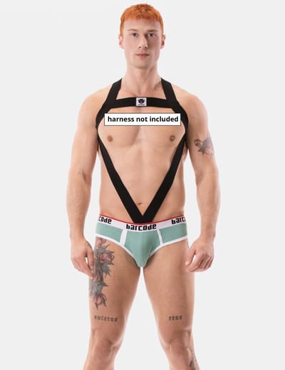 Barcode Berlin Kai Brief Mint - MAAT XL - Heren Ondergoed - Slip voor Man - Mannen Brief