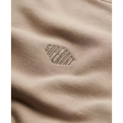 Superdry Micro Logo Crew Sweatshirt Beige S Man