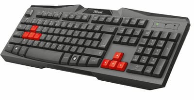Trust Ziva IT | USB Toetsenbord | Gaming Toetsenbord | QWERTY | Italiaans