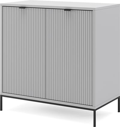 Vicco Dressoir Eliza, Grijs, 42 x 81.2 cm met 2 deuren