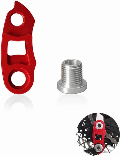 Derailleur Hanger Extender - Fiets Achterderailleur - Mountainbike Racefiets - Lichtgewicht Aluminium - 9x6x1.1 cm