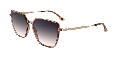 Lacoste L6062S N Transparent blush 56/15/145 WOMAN Zonnebrillen