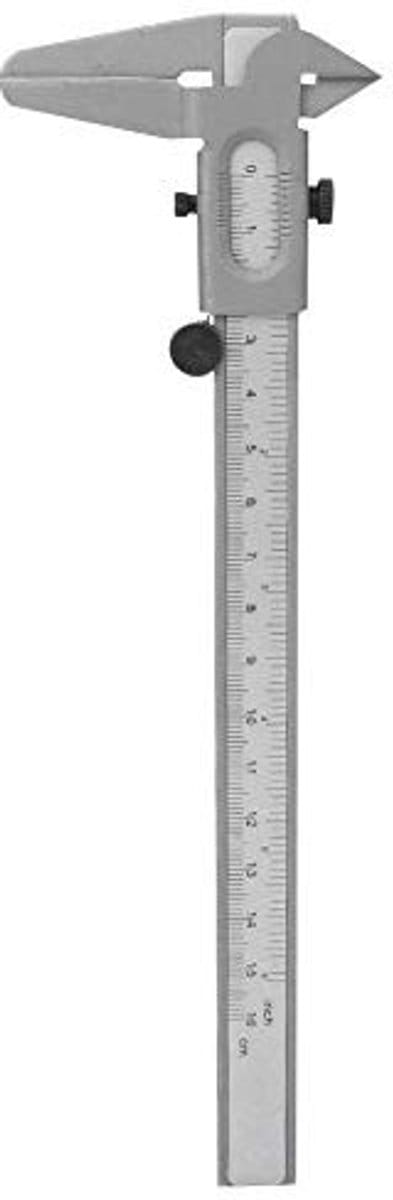 NTH products- Schuifmaat 0-150mm - Hoogwaardige Precisie - Multifunctioneel Meetgereedschap - Duurzaam Metaal - Voor Mechanica en Houtbewerking - Nauwkeurige Metingen - Meetlat