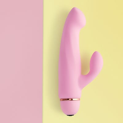 Rabbit van siliconen, 17 cm