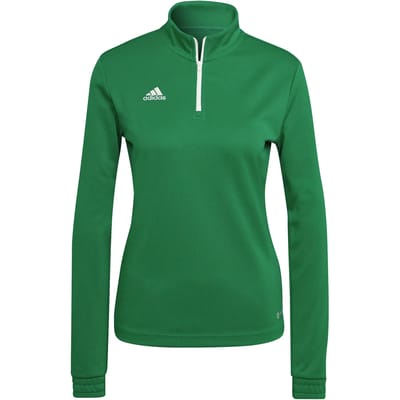 Sweaters adidas Sweat-shirt Entrada 22 demi-zip vert slim femme