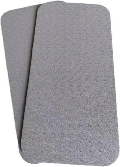 Yogamat Kniekussen - Fitness Hulpmiddel - Comfortabel Trainen - Antislip Onderkant - 34 x 17 cm - Grijs