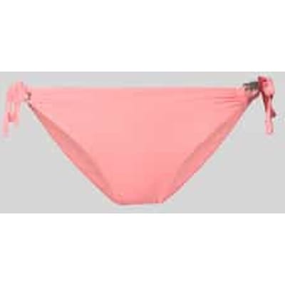 slim fit bikinibroekje met siersteentjes