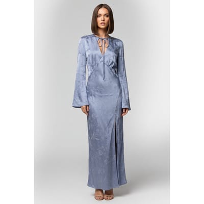 & Other Stories Selena Dress Blue Maat: 38 | Maxi Jurken Outlet | Dames | Blauw
