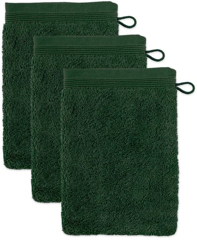 Unyqoos® Superzachte Wasdoekjes Set van 3 - 100% Hoogwaardig Katoen, Diverse Kleuren, 15 x 20 cm