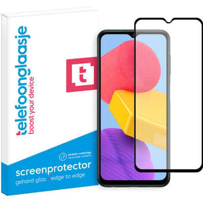 Samsung Galaxy M13 4G screenprotector gehard glas Edge to Edge