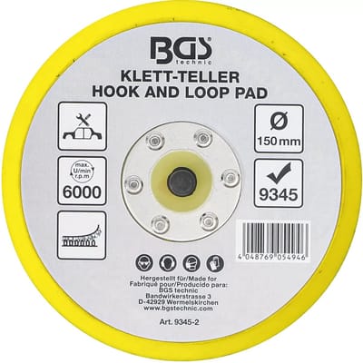 BGS Klitteschijf voor BGS 9345 - Ø 150 mm