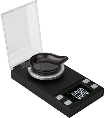 Elektronische digitale weegschaal 100g/0,001g met tarrafunctie