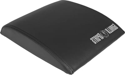 Buikspier Mat - Sit-up Kussen - Buikspier Training - Ergonomische Ondersteuning - 40x21x6.4 cm - Zwart