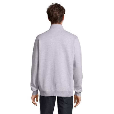 SOLS Cooper Full Zip jas voor volwassenen (Grijze Melange)