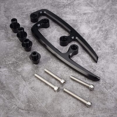 Dailygoods- Grab Bar CNC Aluminium - Achterhandgrepen - Handvatten - Motorfietsbeugel - Passagierssteun - Antioxidatie Behandeling - Handgrepen