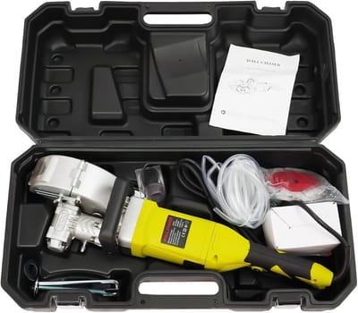 Muurfrees Met Afzuiging - Sleuffrees Beton - Kabels Sleuven Frezen - 4000W Krachtige Motor - 0-37mm Diepte Instelbaar