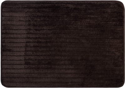 Badmat 50x70 cm Home Badmat Badmat Douchemat 100% Polyester Bruin