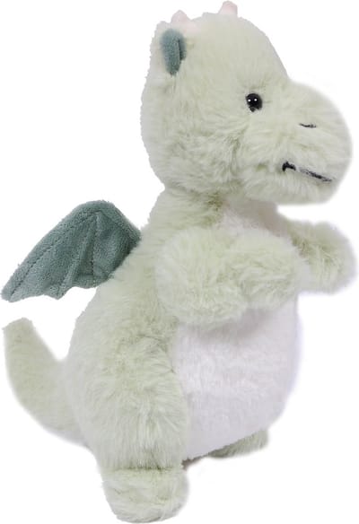 PIA Soft Toys - Pluche Knuffeldier Draak groen - 23 cm