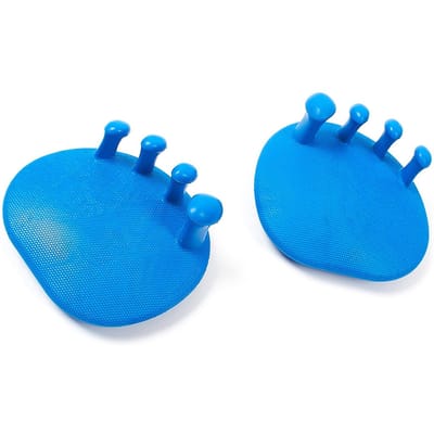 Tenen Boog Trainer Duim Valgus Corrector Teen Spreiders Spacers Rechtzetter Yoga Fitness Tool Blauw