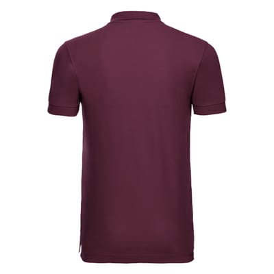 Russell Heren Stretch Poloshirt (Bourgondië)
