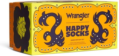 Happy Socks - Wrangler 6-pack Rodeo days Gift Set MT 41-46